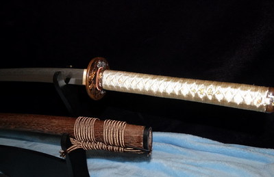 Seven pieces of samurai sword